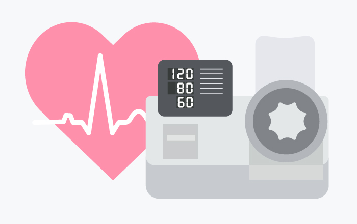 定期検診のイラスト